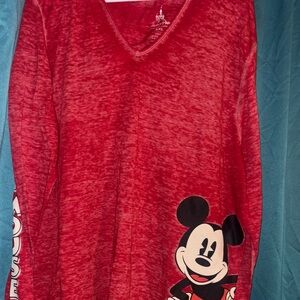 Vintage Disney Mickey Mouse Long Sleeve Shirt